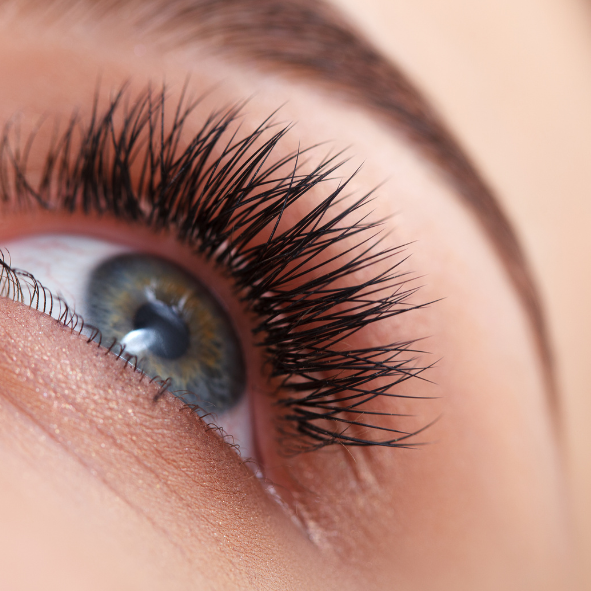 تمديد الرموش