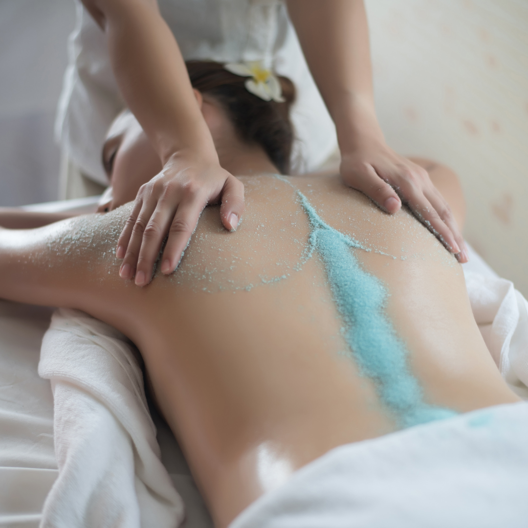 تدليك الملح