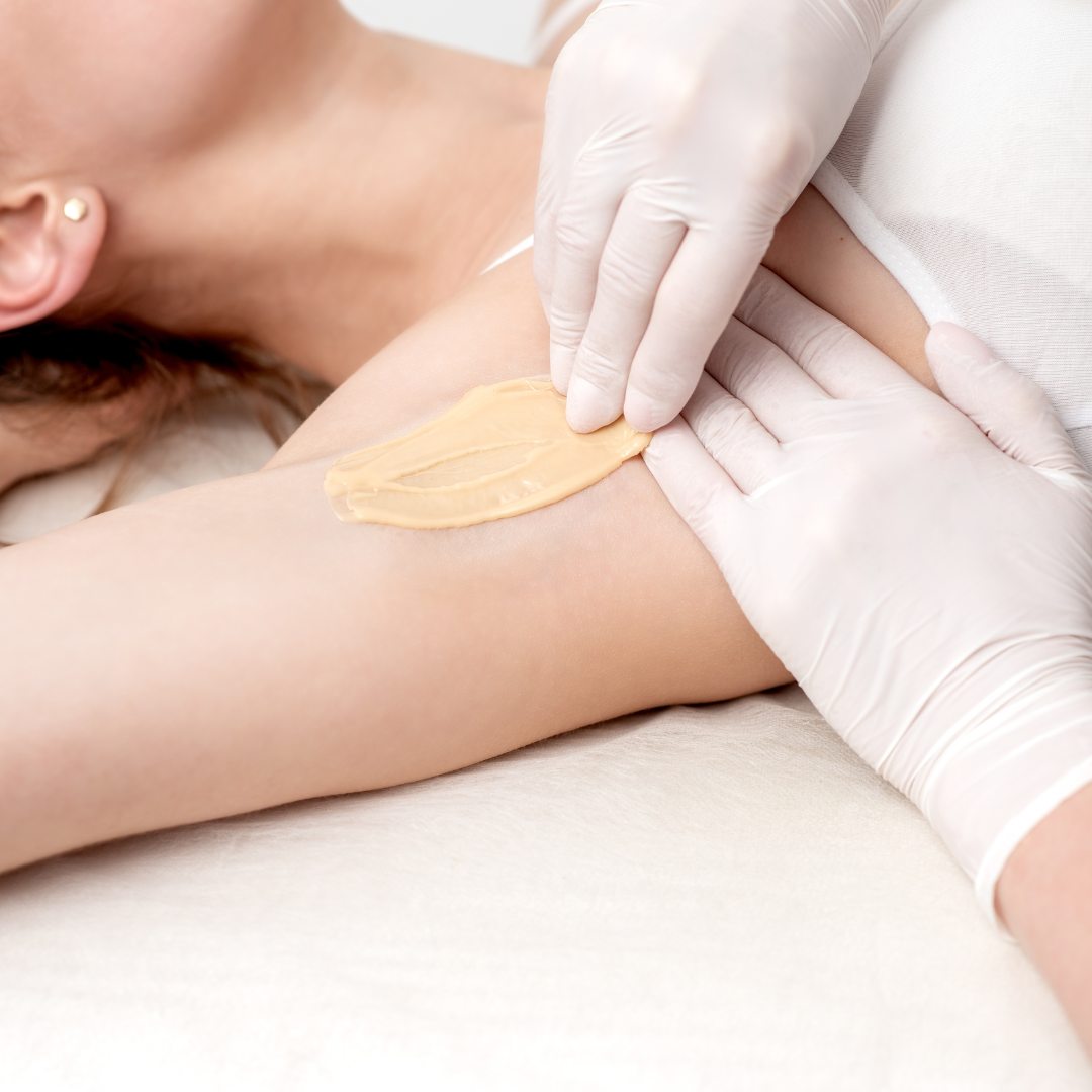 تحت الإبطين (شمع عادي)